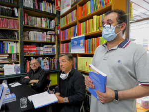 Presentaci&oacute; de La cuina de la Costa Brava i del Pirineu de Girona, de Jaume F&agrave;brega, amb Joan Roca del Celler de Can Roca 