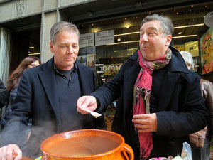 Presentaci&oacute; 'L'Odissea culin&agrave;ria' d'Enric Herce i Jaume F&agrave;brega, a c&agrave;rrec de Joan Roca, i un tast gastron&ograve;mic d'Abraham Simon