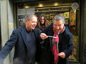 Presentaci&oacute; 'L'Odissea culin&agrave;ria' d'Enric Herce i Jaume F&agrave;brega, a c&agrave;rrec de Joan Roca, i un tast gastron&ograve;mic d'Abraham Simon