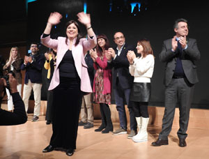 Presentaci&oacute; de la candidatura de Gemma Geis a l'alcaldia de Girona