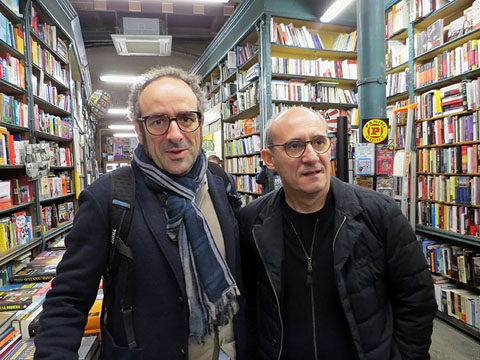 Salvador Garcia-Arb&oacute;s i el xef Paco P&eacute;rez
