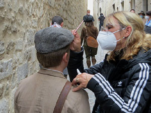 Rodatge de 'The Path' als carrers del Barri Vell de Girona