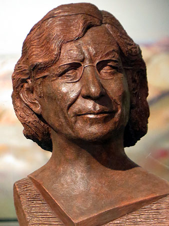 Bust de Llu&iacute;s Roura. Josep M. Simon, 2019