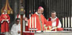Celebraci&oacute; de la solemnitat de Sant Feliu a la bas&iacute;lica del Sant m&agrave;rtir
