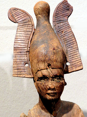 El d&eacute;u Osiris. Fusta. Baixa &egrave;poca (715-332 aC)