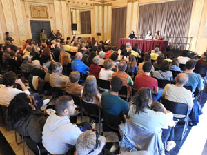 Presentaci&oacute; de 'Les Plomes Daurades de l'&Agrave;liga'