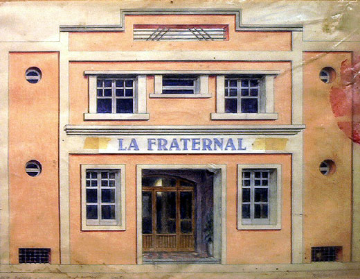 Esb&oacute;s de treball acolorit. 1988