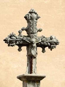 Creu de terme g&ograve;tica. Principis segle XV