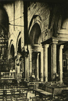 Santa Maria d'Amer. Esgl&eacute;sia del monestir. 1897