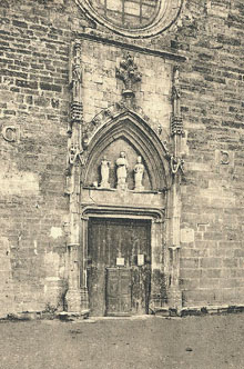 Portada amb les imatges del timp&agrave; del monestir de Sant Esteve