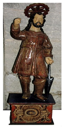 Sant Galderic. Segle XVII. procedent de l�esgl&eacute;sia de Santa Maria dels Turers
