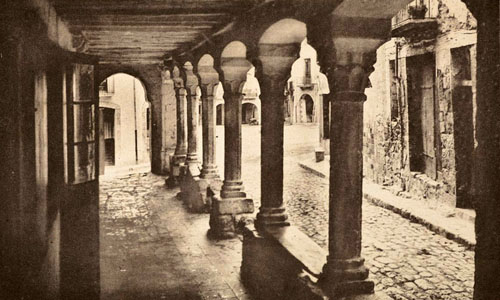 El carrer del comte Bernat I Tallaferro. 1910-1920