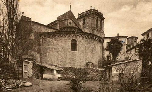 Absis de Sant Pere de Besal&uacute;. 1910-1920
