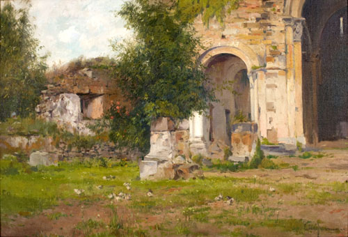 Ru&iuml;nes de Santa Maria de Besal&uacute;. 1919