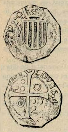 Moneda emesa a Besal&uacute; durant la Guerra dels Segadors (1640-1652)