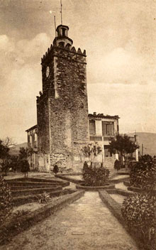 Torre del Rellotge de Besal&uacute;. 1910-1920