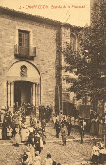 Sortida de la process&oacute;. 1910-1918