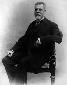 Francesc C. Maristany i Garriga, urbanitzador del Passeig Maristany. Ca. 1880