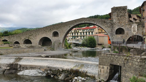 El Pont Nou sobre el Ter
