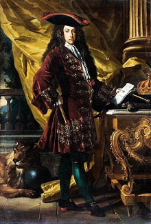 L'arxiduc Carles d'Habsburg. Pintura de Francesco Solimena, ca. 1707