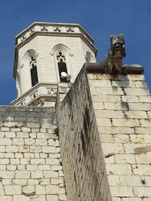 Campanar de l'esgl&eacute;sia de Sant Pere