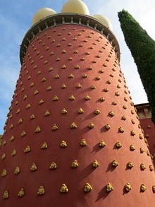 La Torre Galatea, al Teatre-Museu Dal&iacute;