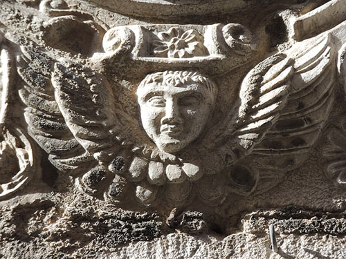 Capella de Sant Sebasti&agrave;, segles XVI-XVII. Detall