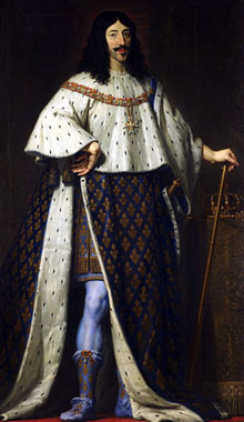 Llu&iacute;s XIII de Fran&ccedil;a. Pintura de Philippe de Champaigne (entre 1622-1639)