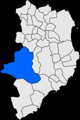 Mapa de Cru&iuml;lles, Monells i Sant Sadurn&iacute; de l'Heura