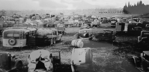 Material abandonat despr&eacute;s de la Guerra Civil