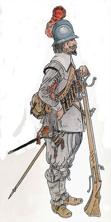 Companyia de mil&iacute;cies de Salses. 1639-1640