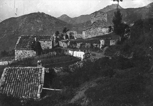 Vista general de Sant Mart&iacute; de Surroca. 1890-1923