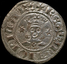 Dobler del rei San&ccedil; I de Mallorca. 1315-1324
