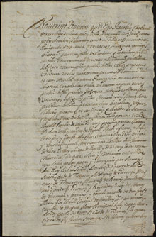 15 de desembre 1714. Certificaci&oacute; de les despeses tingudes per la vila de Ripoll amb motiu de l'allotjament de tropes
