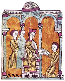 Bernat II de Besal&uacute; (? - ca. 1100), comte de Besal&uacute; i Ripoll (1066-1097). Liber Feudorum Maior