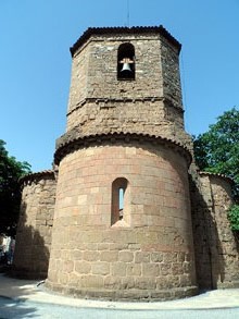 Campanar de l'esgl&eacute;sia de Sant Pol