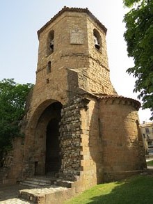 Torre del campanar de l'esgl&eacute;sia de Sant Pol