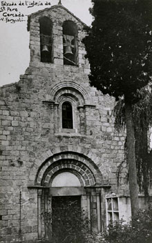 Esgl&eacute;sia de Sant Pere Cercada. 1911-1936
