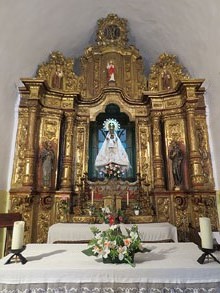 Interior de l'esgl&eacute;sia de Santa Coloma de Farners