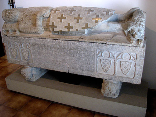 Sepulcre de l'almirall Jofre Gilabert de Cru&iuml;lles