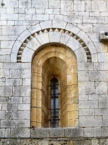 Fa&ccedil;ana de l'esgl&eacute;sia de Santa Maria de Vilabertran