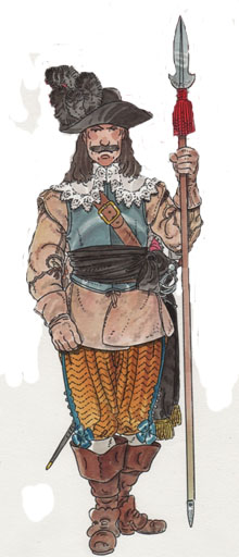 Capit&agrave; dels Ter&ccedil;os Catalans. 1643