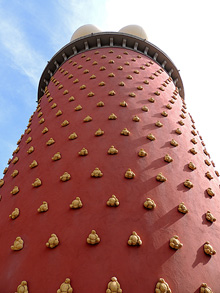 L'antiga Torre Gorgot, avui Torre Galatea del Teatre-Museu Dal&iacute;