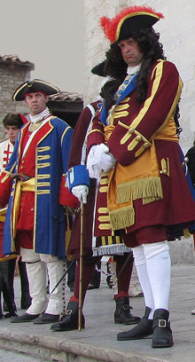 Recreaci&oacute; hist&ograve;rica de la Guerra de Successi&oacute; a Girona